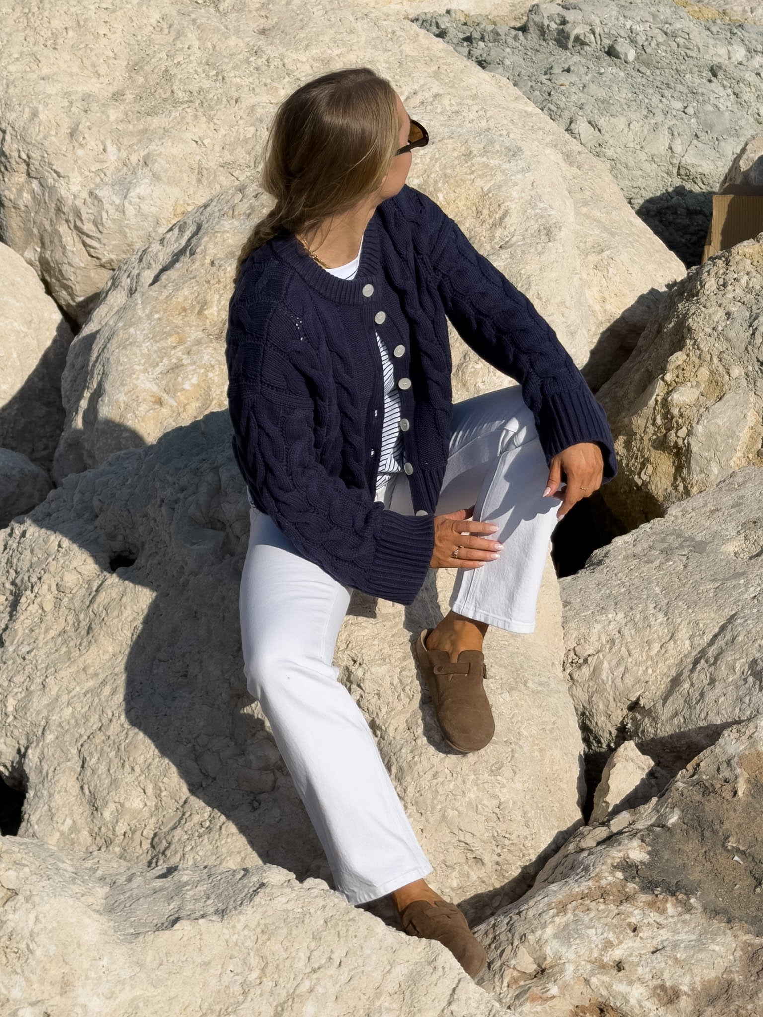 VMTESSA Straight Jeans - Bright White